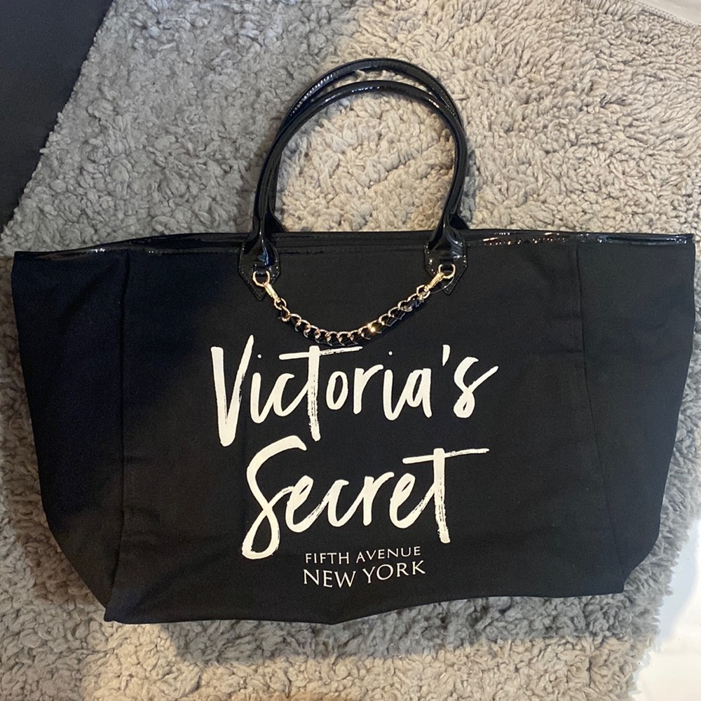 Brand new. Black VS tote bag
